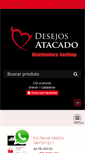 Mobile Screenshot of desejosatacado.com.br